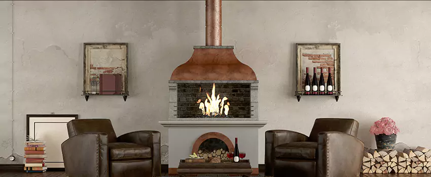 Thelin Hearth Products Providence Pellet Insert Fireplace Installation in Wade Hampton, SC