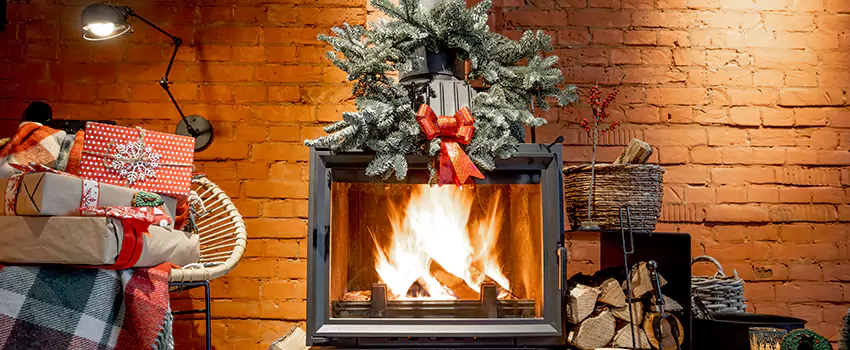 Travis Industries Linear Gas Fireplace Installation in Wade Hampton, South Carolina