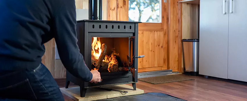 Open Hearth Wood Fireplace Installation in Wade Hampton, SC